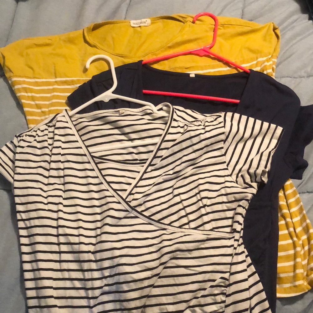 Pack of 3 nursing shirts - L